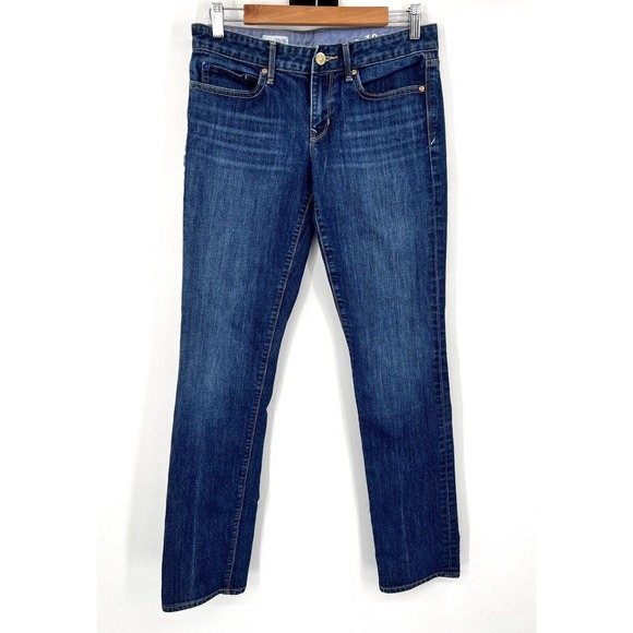 GAP Denim - GAP 1969 Real Straight Blue jeans size 29/8L long tall denim cotton stretch